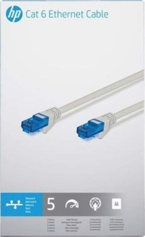 کابل شبکه HP اصل CAT6 اندازه 5 متر