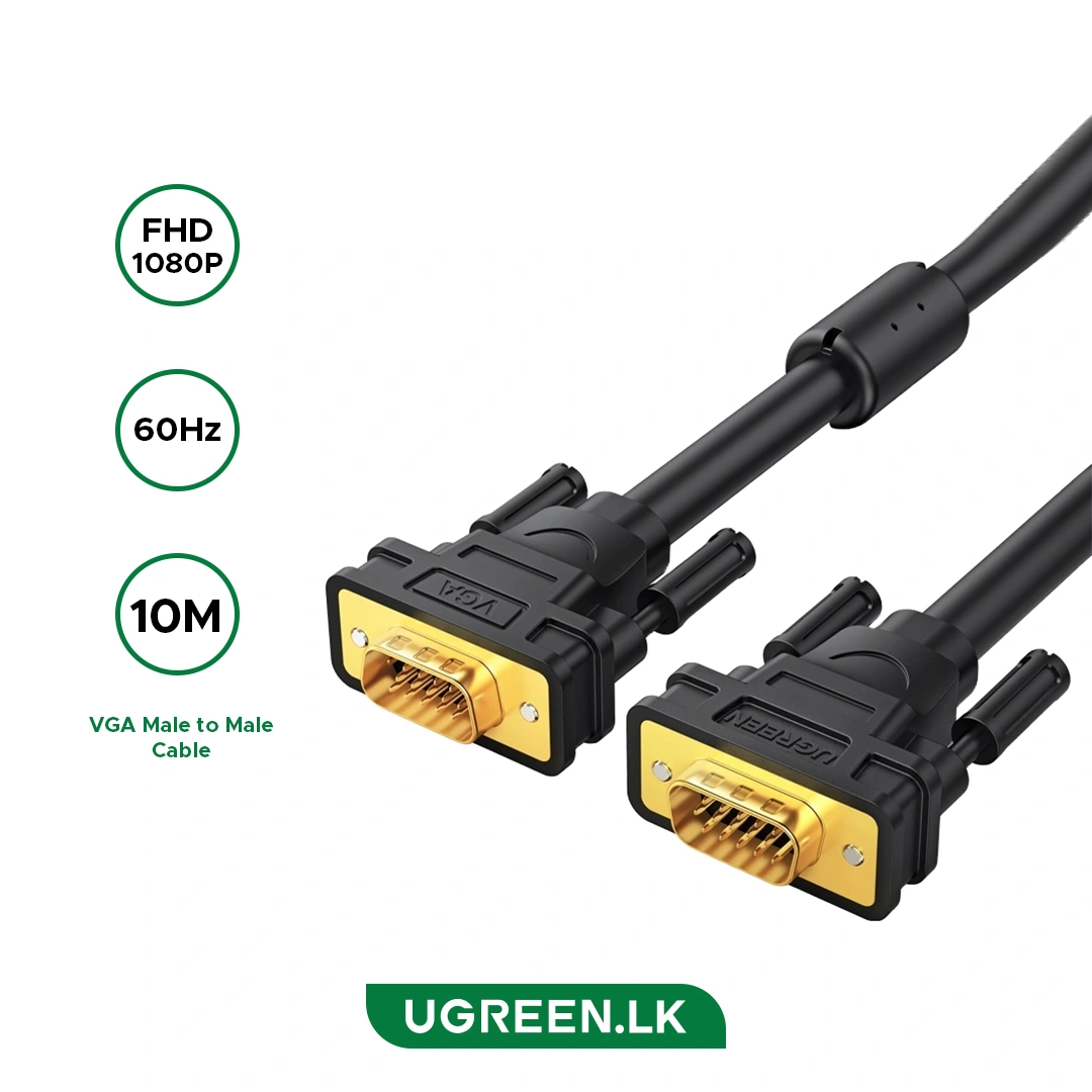 کابل VGA یوگرین مدل VG101-11633 طول ۱۰ متر