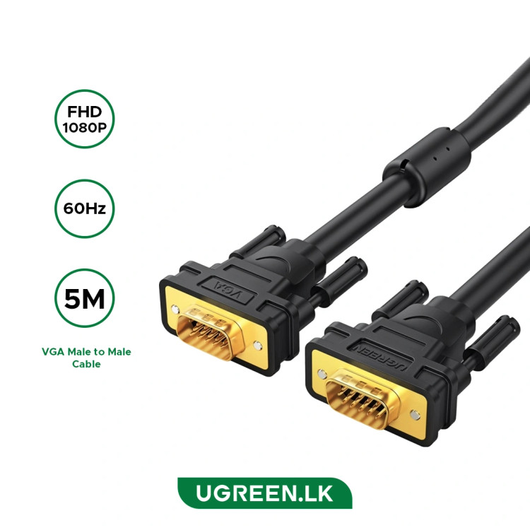 کابل VGA یوگرین مدل VG101-11632 طول ۵ متر