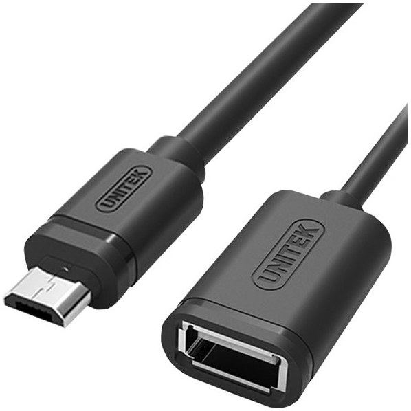 کابل OTG میکرو USB یونیتک مدل Y-C438GBK