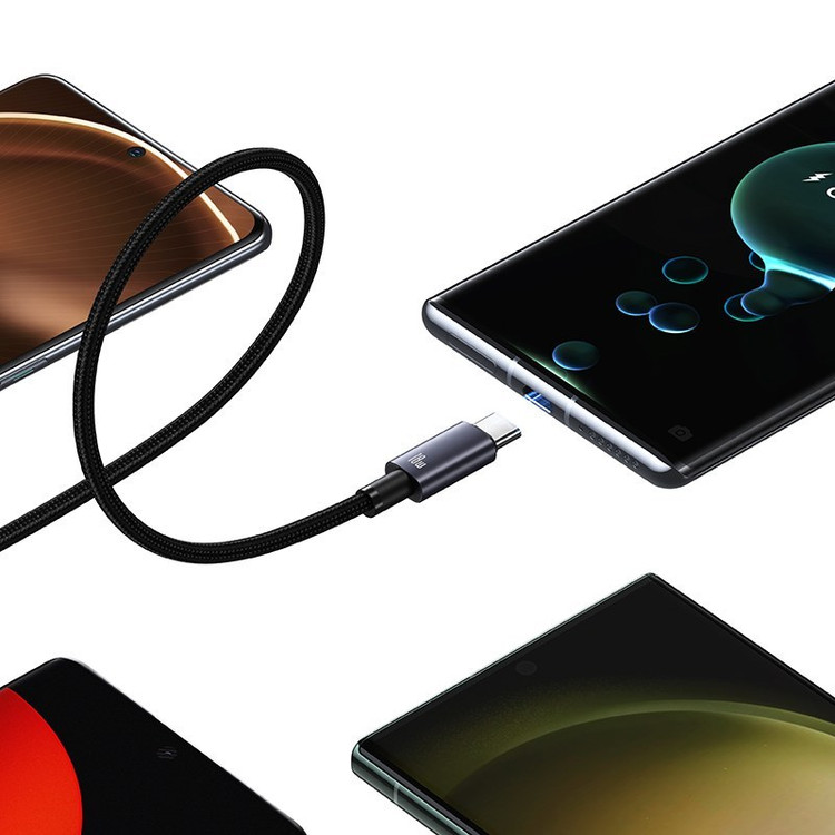 کابل شارژ USB-A به USB-C یوسمز مدل SJ663 طول 1.2 متر